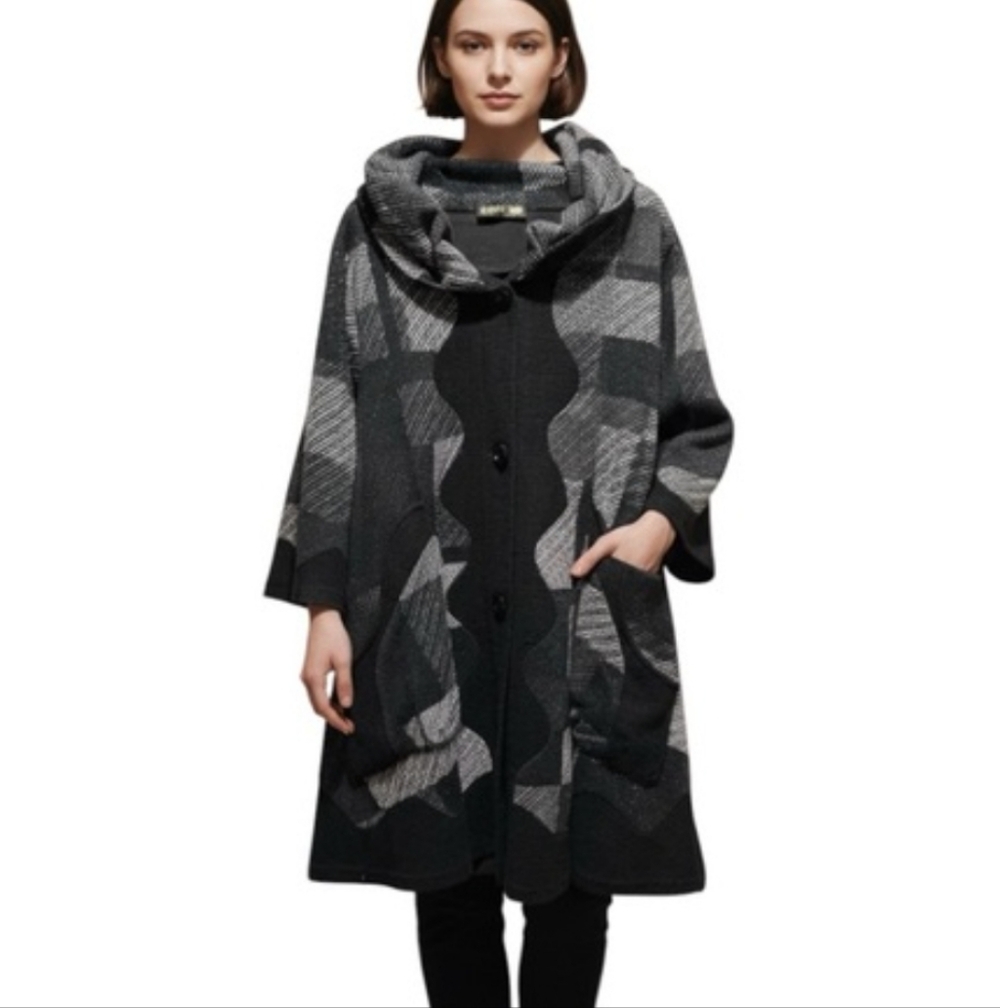 CLEARANCE Gizel Sweater Coat 3/4 Sleeve